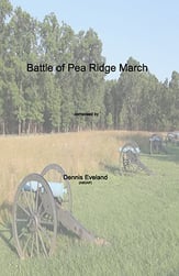 Battle of Pea Ridge Concert Band sheet music cover